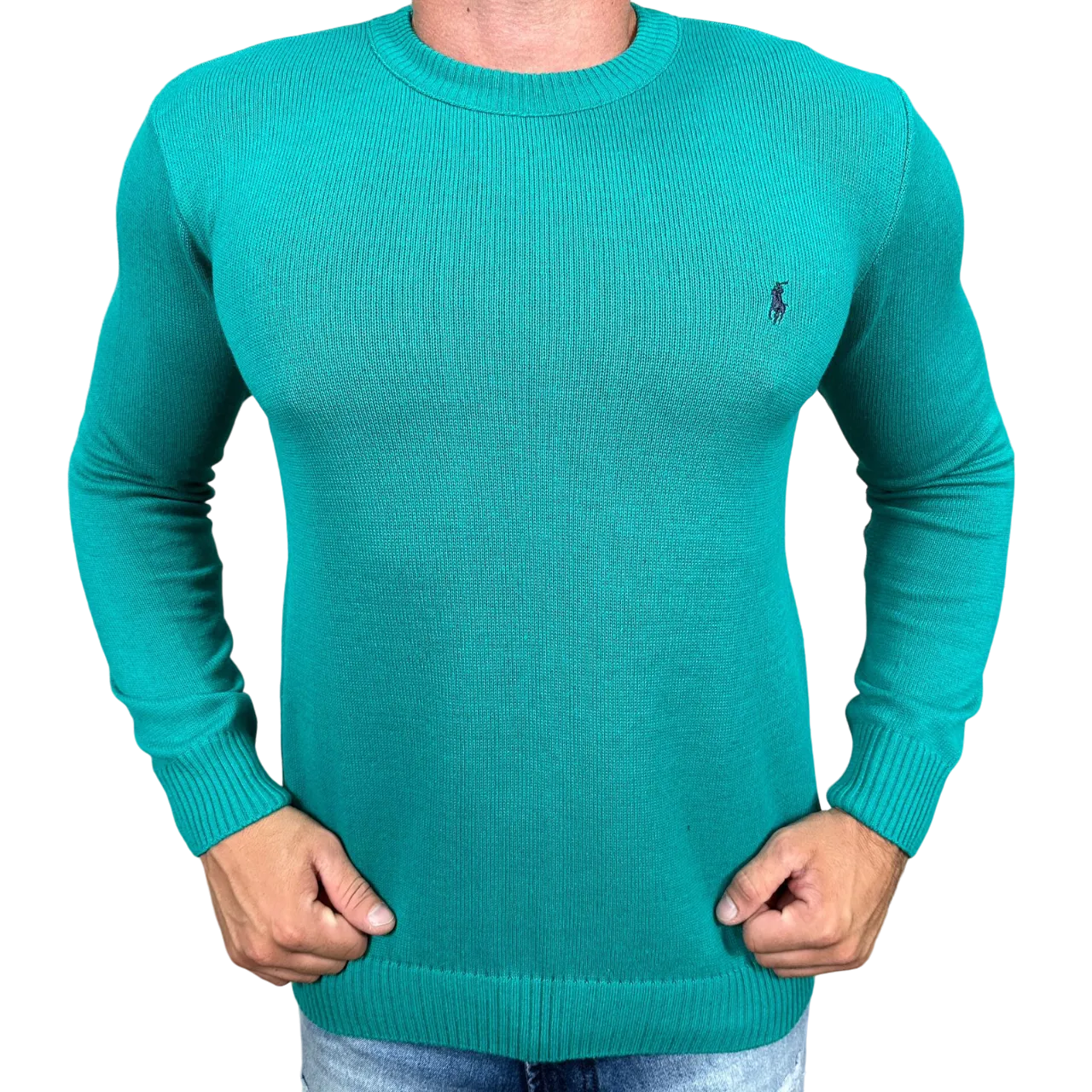 Suéter Polo - Verde