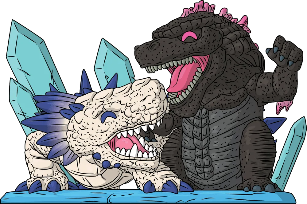 Youtooz Movies: Godzilla X Kong The New Empire - Godzilla vs Shimo