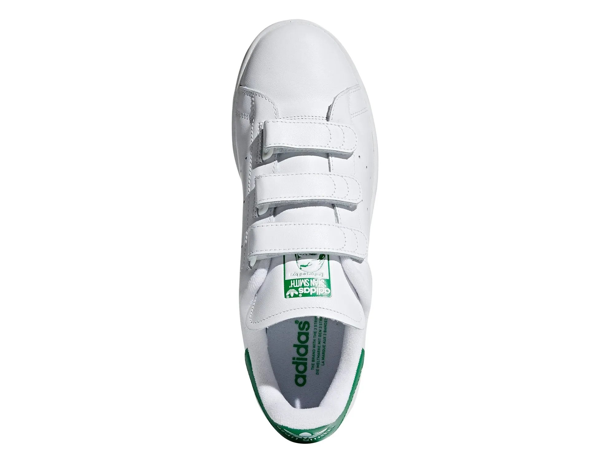Zapatilla Adidas Stan Smith Cf Velcro Hombre Blanco