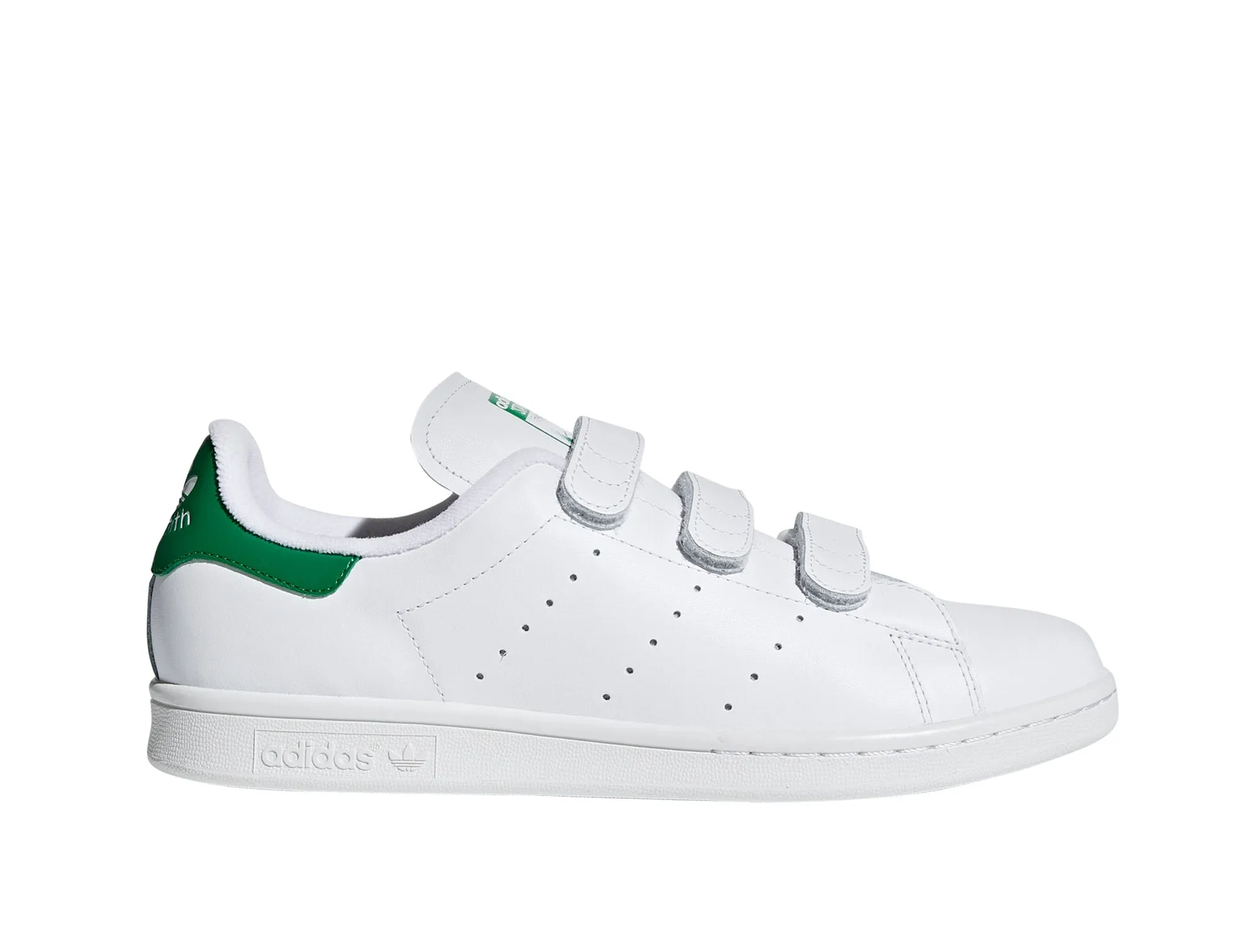 Zapatilla Adidas Stan Smith Cf Velcro Hombre Blanco