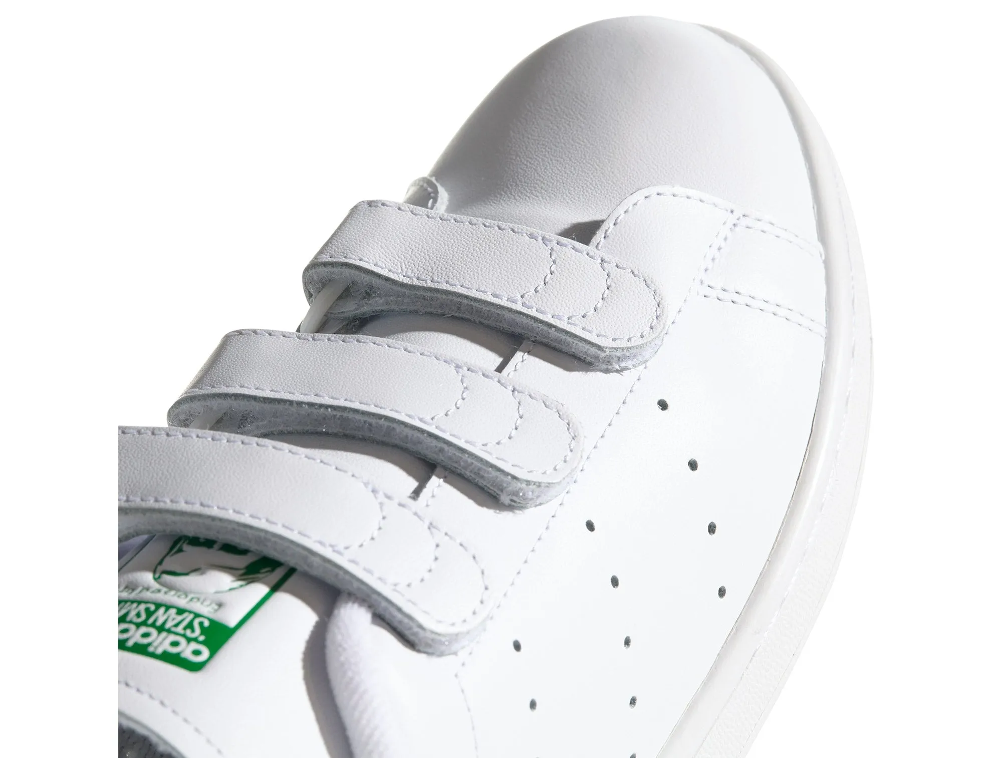 Zapatilla Adidas Stan Smith Cf Velcro Hombre Blanco
