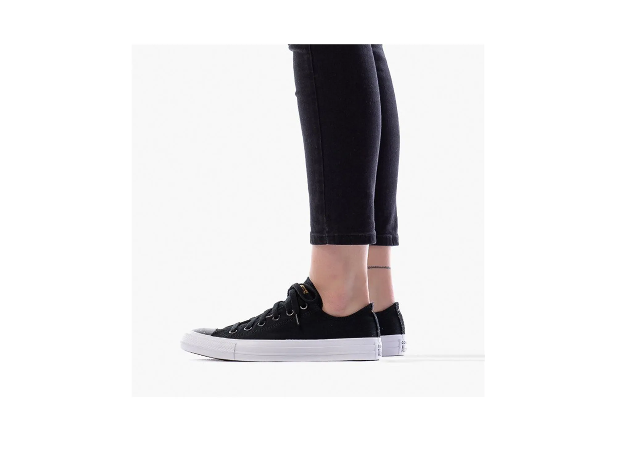 Zapatilla Converse Chuck Taylor Print Mujer Negro